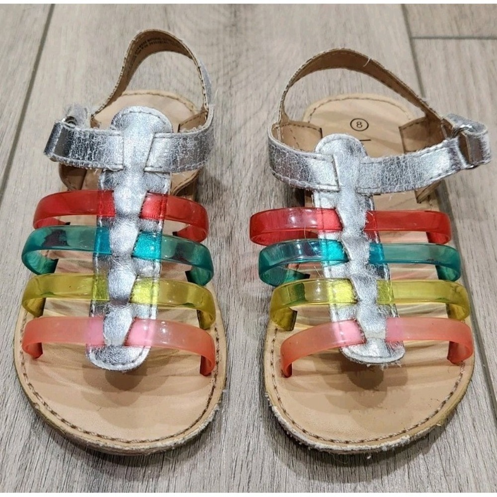Koala Kids Girls Rainbow Sandals Size 8
